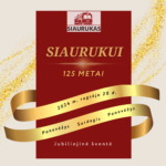 Siauruko 125-tas jubiliejus