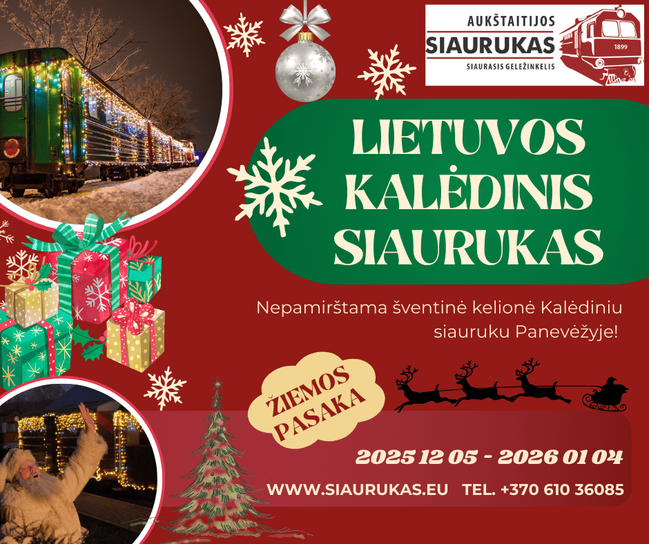 Kalėdinis siaurukas Panevėžyje Kaledinis siaurukas Panevezyje